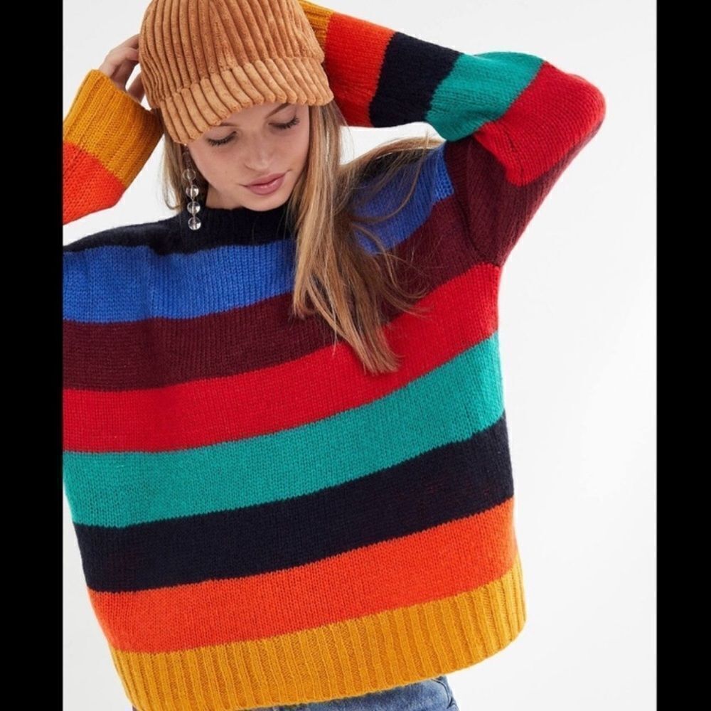 ‎Urban Outfitters Bobby Boyfriend Striped
Sweater D40